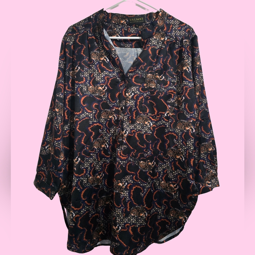 Long sleeve blouse